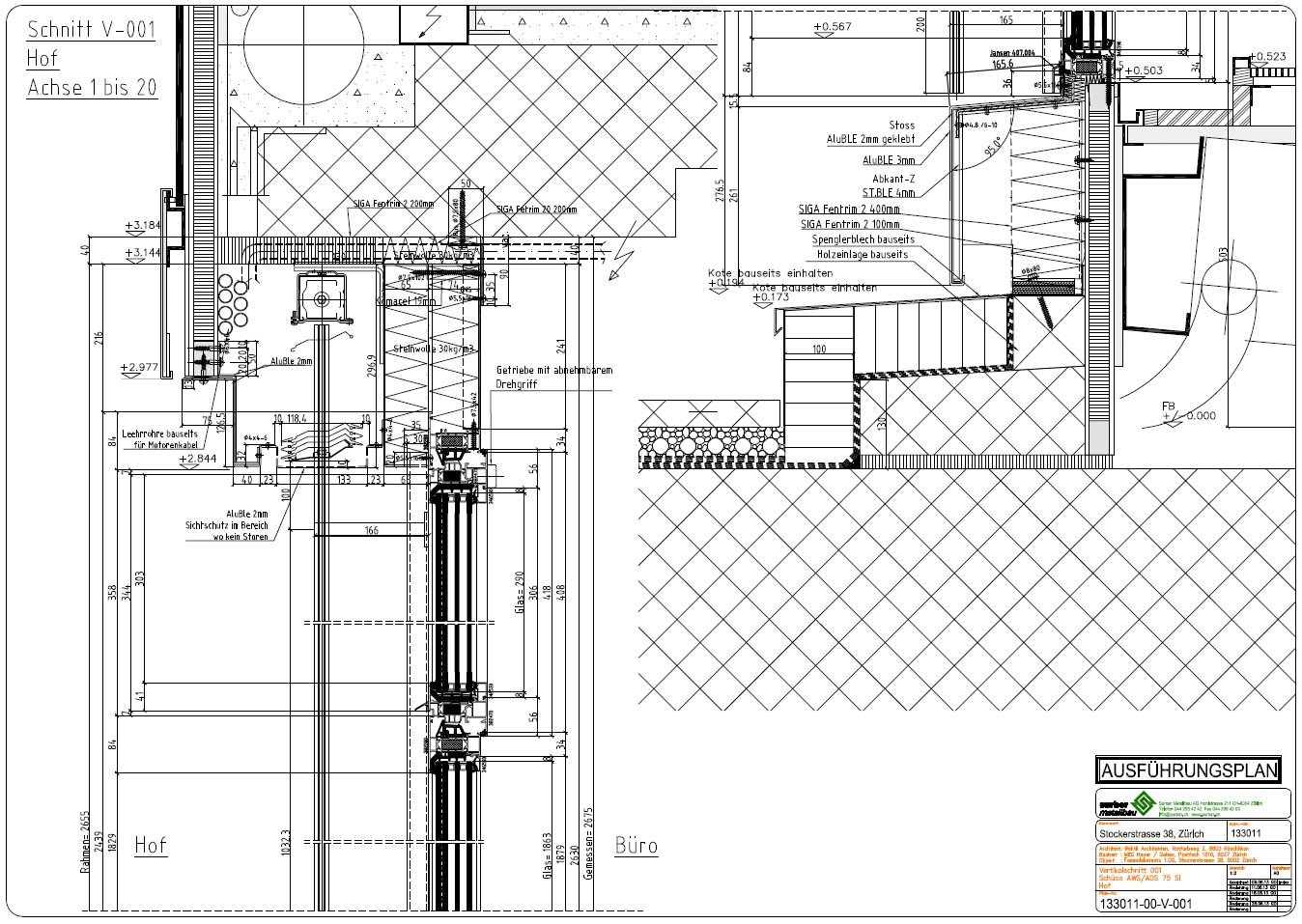 Stockerstrasse, Zürich – Projektansicht 5
