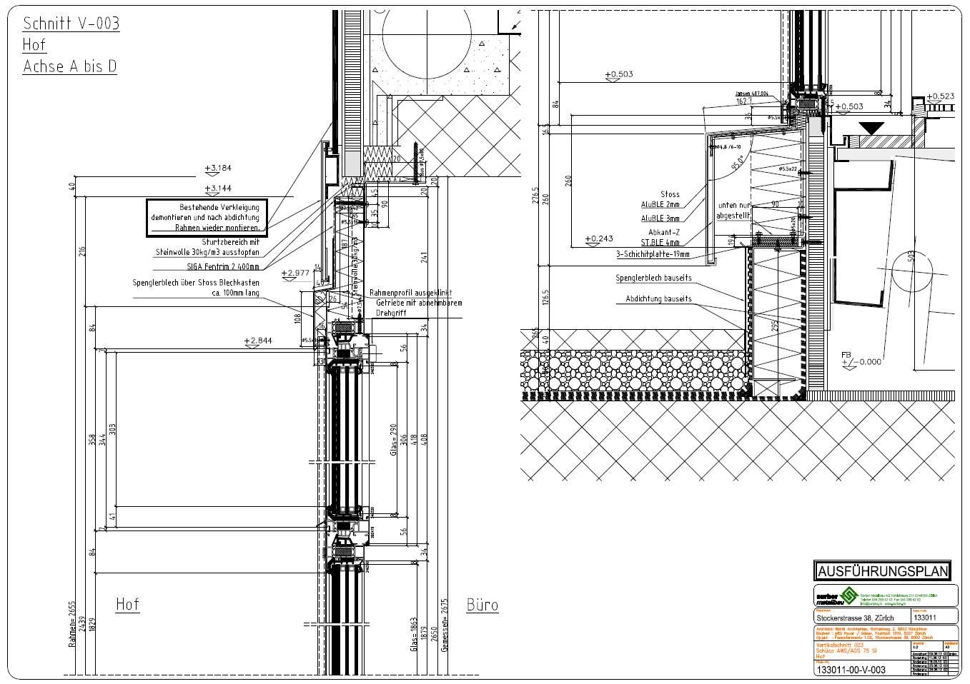 Stockerstrasse, Zürich – Projektansicht 6